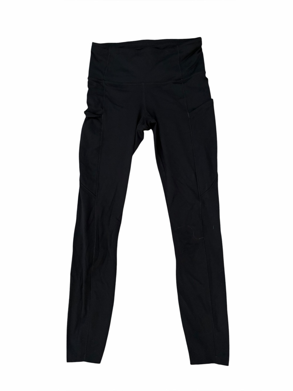 Lululemon Leggings Fast & Free 7/8 Tight II 25" Black 4 - Picture 3 of 7